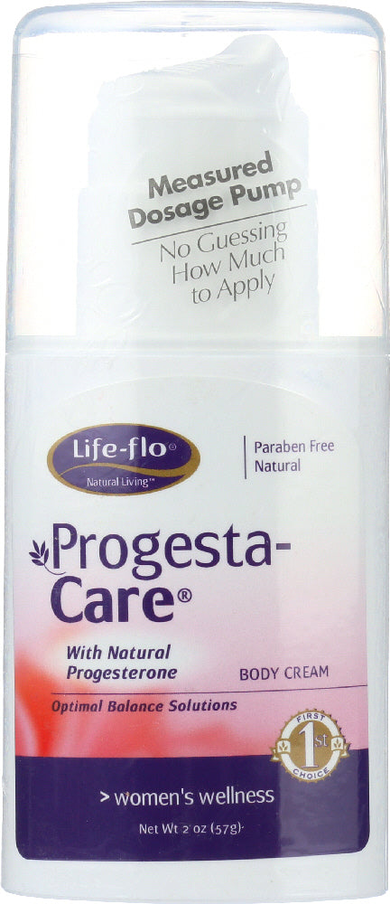 LIFE FLO: Progesta-Care Body Cream, 2 oz