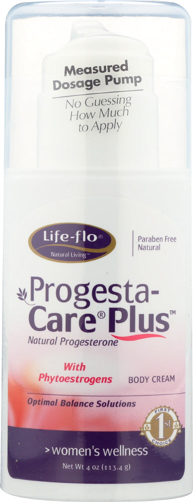 LIFE-FLO: Progesta-Care Plus Cream for Women, 4 oz