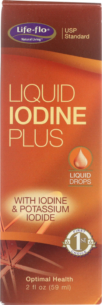 LIFE-FLO: Liquid Iodine Plus with Iodine & Potassium Iodide, 2 Oz