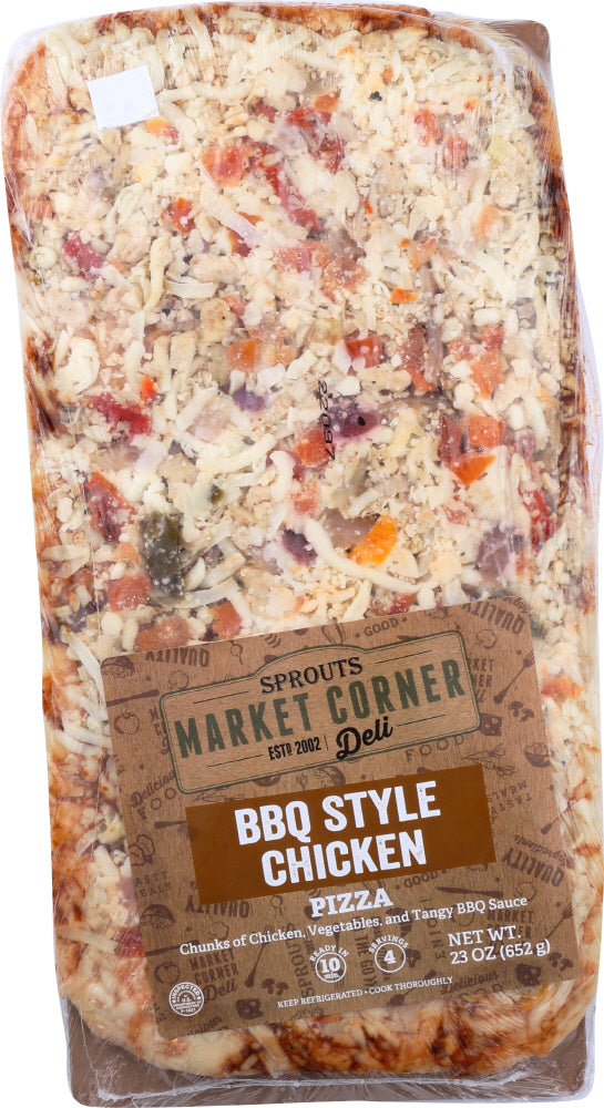 MARKET CORNER: Pizza Chicken BBQ Style 23 oz