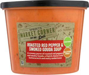 BLOUNT: Roasted Red Pepper & Smoke Gouda Soup, 20 oz