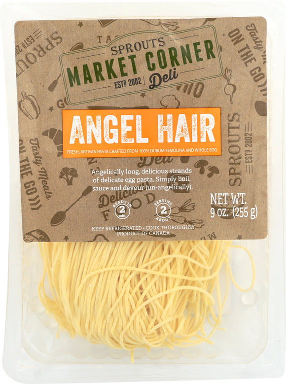 MARKET CORNER: Pasta Angel Hair 9 oz