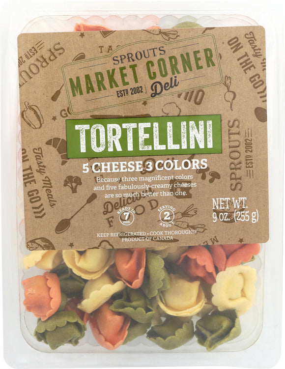 MARKET CORNER: Pasta Tortellini 5 Cheese 9 oz