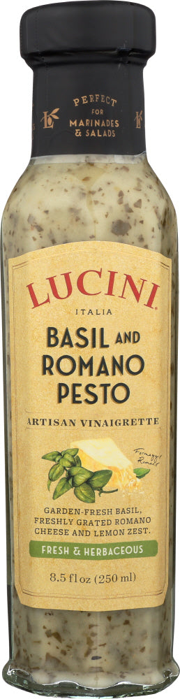 LUCINI: DRSSNG BASIL ROMANO PESTO (8.500 OZ)