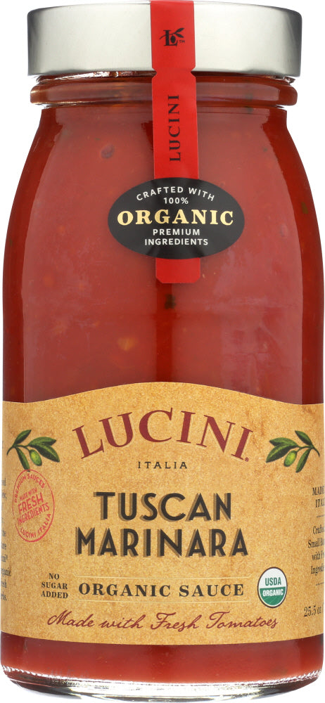 LUCINI: SAUCE TUSCAN MARINARA ORG (25.500 OZ)