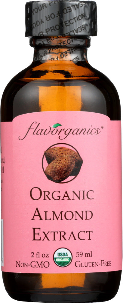 FLAVORGANICS: Extract Almond Organic, 2 oz