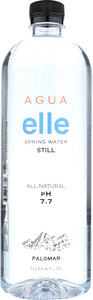 AGUA ELLE: Water Spring Still, 33.8 fl oz