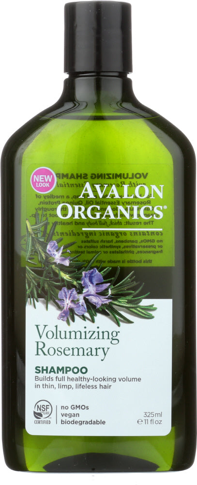 AVALON ORGANICS: Shampoo Volumizing Rosemary, 11 oz