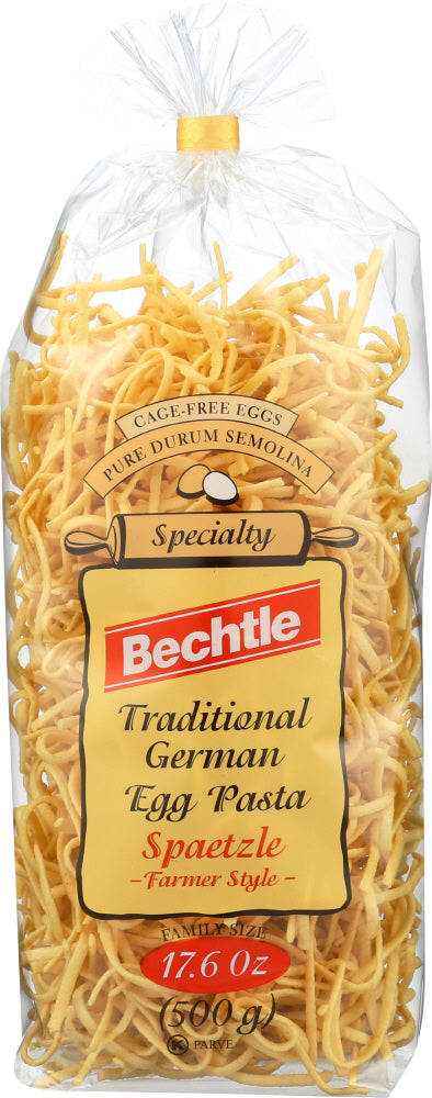 BECHTLE: Traditional German Egg Pasta Spaetzle Farmer Style, 17.6 oz