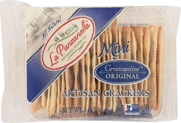 LA PANZANELLA: Mini Original Croccantini, 3 Oz