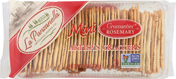 LA PANZANELLA: Mini Rosemary Croccantini, 6 Oz