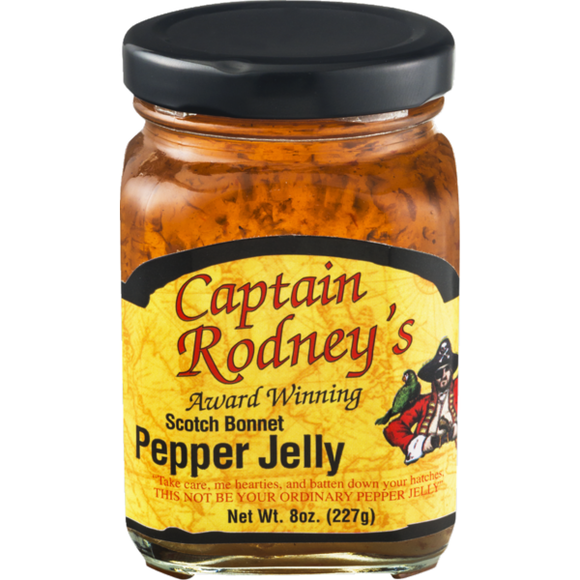 CAPTAIN RODNEYS: Jelly Pepper Mild, 8 oz