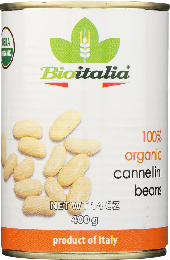 BIOITALIA: Cannellini Organic Beans, 14 oz