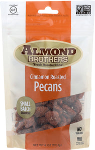 ALMOND BROTHERS: Pecans-Cinnamon, 6 oz