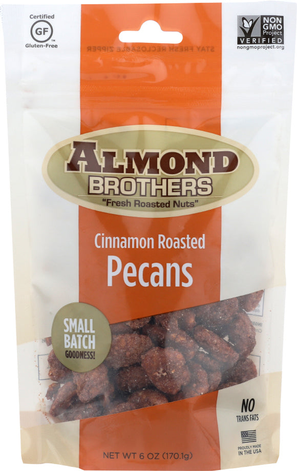 ALMOND BROTHERS: Pecans-Cinnamon, 6 oz