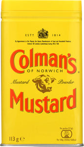 COLMANS: Mustard Double Superfine Powder, 4 oz