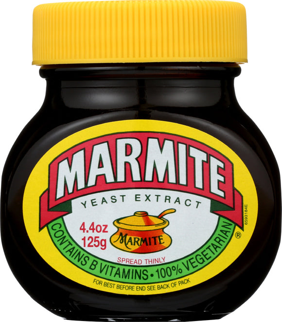 MARMITE: 100% Vegetarian Yeast Extract Yeast Extract, 4.4 Oz