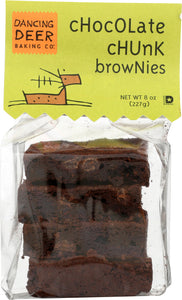 DANCING DEER: Chocolate Chunk Brownies, 8 oz