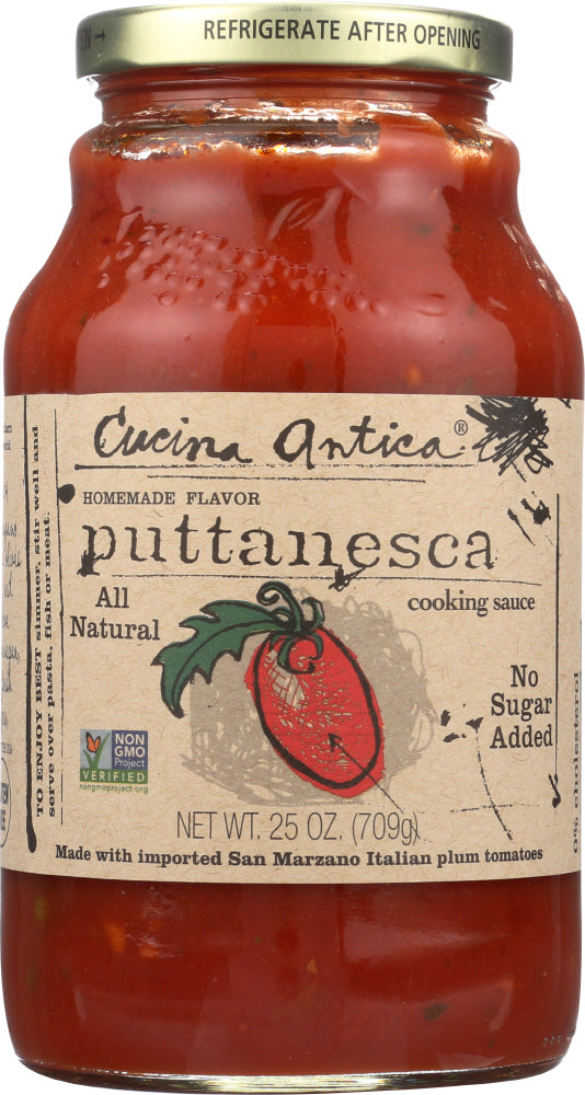 CUCINA ANTICA: Puttanesca Sauce, 25 oz