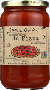 CUCINA ANTICA: Cooking Sauce La Pizza, 16 oz