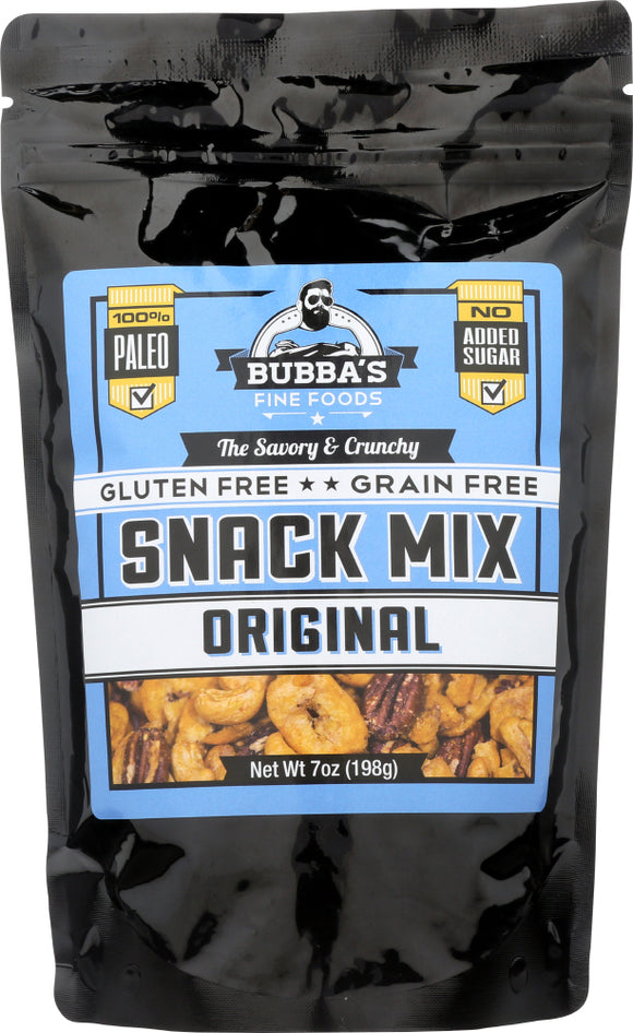 BUBBAS FINE FOODS LLC: Mix Snack Original, 7 oz