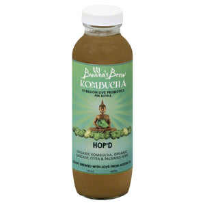 BUDDHA'S BREW: Kombucha Hop'd, 16 oz