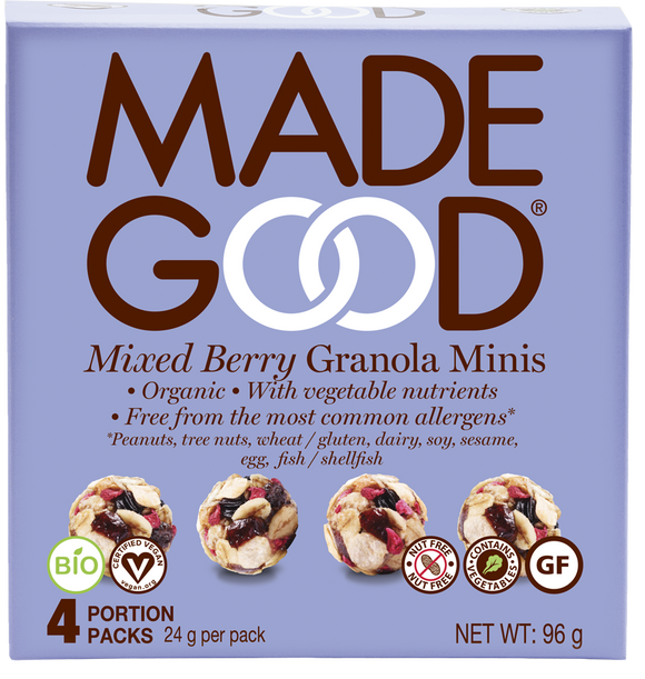 MADEGOOD: Granola Mixed Berry, 3.4 oz