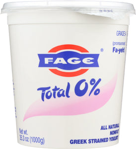 FAGE: Total 0% Nonfat Greek Strained Yogurt, 35.3 oz