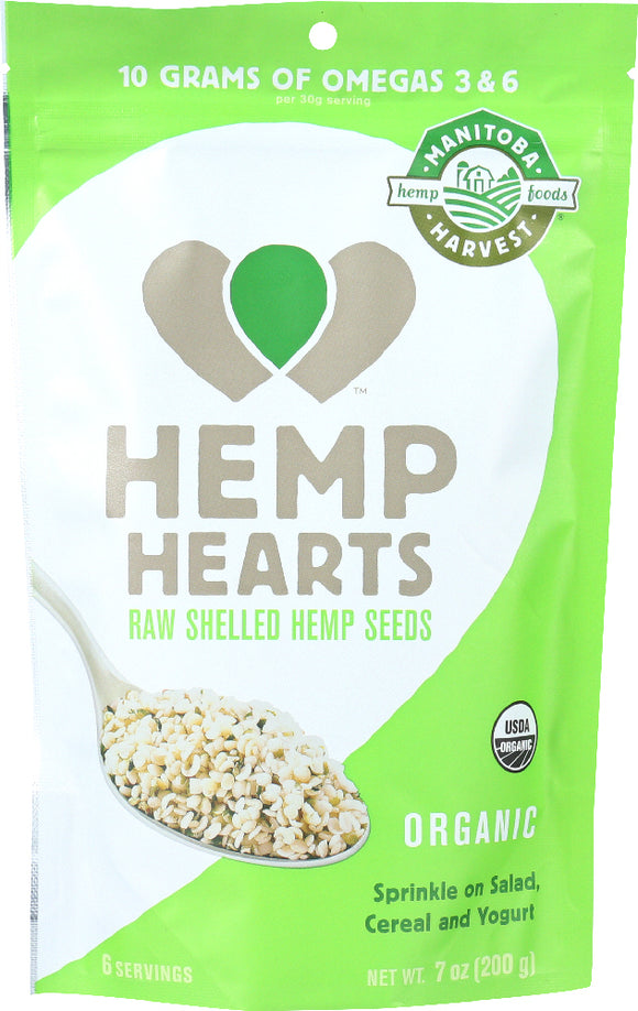 MANITOBA HARVEST: Organic Hemp Hearts, 7 oz