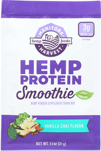 MANITOBA HARVEST: Hemp Protein Smoothie Vanilla Chai, 1.1 oz