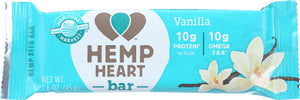 MANITOBA HARVEST: Hemp Heart Bar Vanilla, 1.6 oz