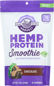 MANITOBA HARVEST: Hemp Protein Smoothie Chocolate, 11 oz