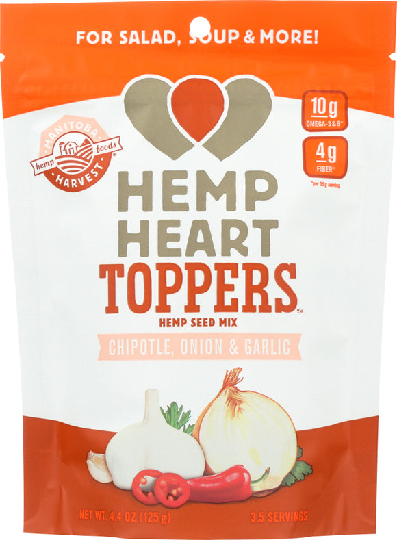 MANITOBA HARVEST: Hemp Heart Chipotle Onion Garlic, 4.4 oz