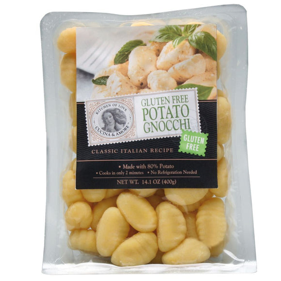 CUCINA & AMORE: Potato Gnocchi Gluten Free, 14.1 oz