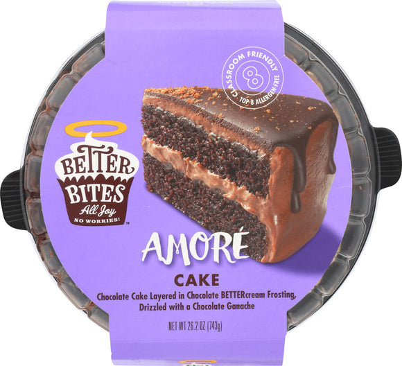 BETTER BITES: Amore Chocolate Cake, 26.2 oz