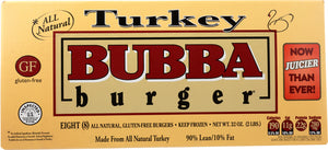 BUBBA BURGER: Burger Patty Turkey Natural, 32 oz