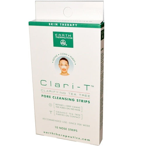 EARTH THERAPEUTICS: Clari T Clns Strips, 1 ea