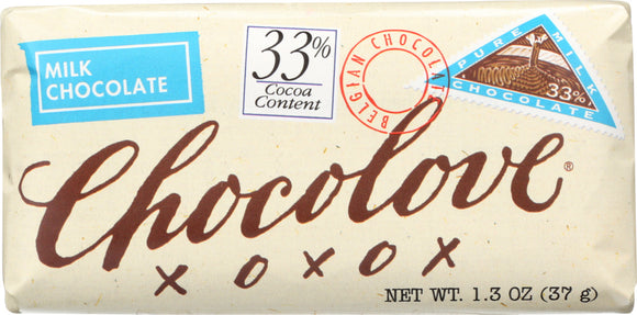 CHOCOLOVE: Mini Milk Chocolate Bar Original, 1.3 oz