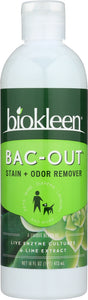 BIO KLEEN: Bac-Out Stain & Odor Eliminator, 16 oz