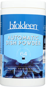 BIO KLEEN: Automatic Dish Powder With Natural Oxygen Bleach, 32 oz