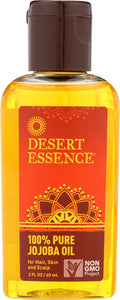 DESERT ESSENCE: 100% Pure Jojoba Oil, 2 oz