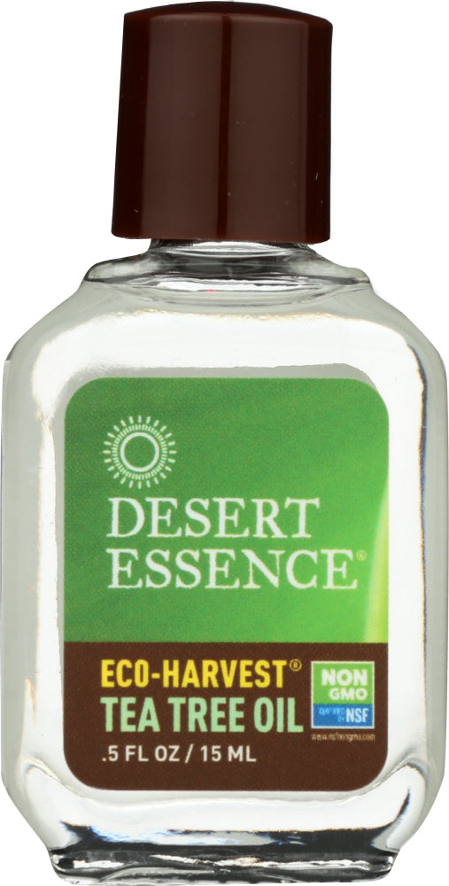 DESERT ESSENCE: Eco-Harvest Tea Tree Oil, 0.5 oz