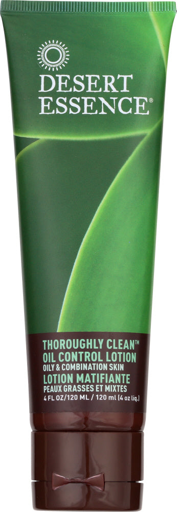 DESERT ESSENCE: Thoroughly Clean Oil Control Lotion, 4 oz