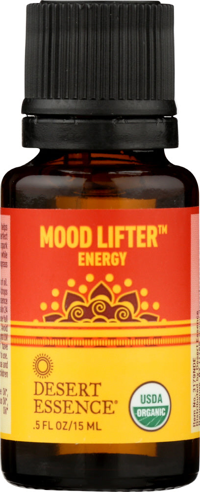 DESERT ESSENCE: Mood Lifter Organic Essential Oil Blend, .5 fo