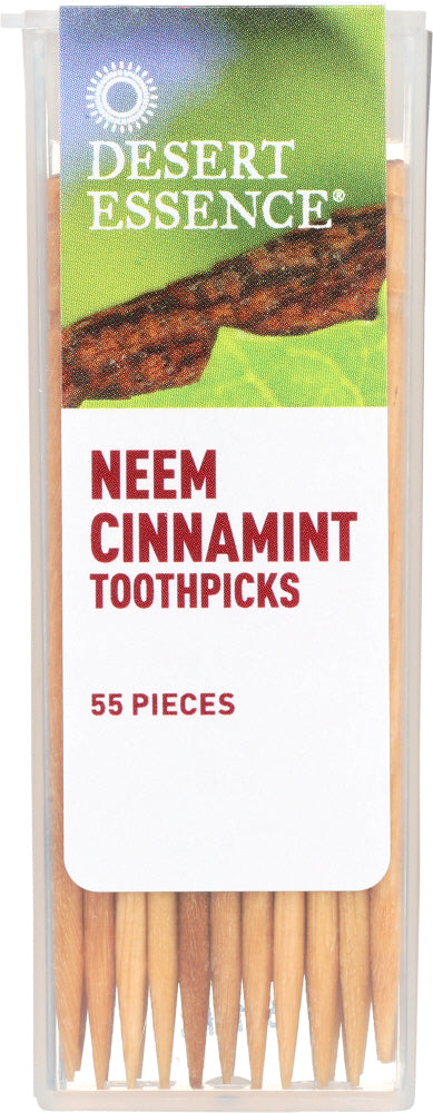 DESERT ESSENCE: Cinnamint Toothpicks, 1 ea