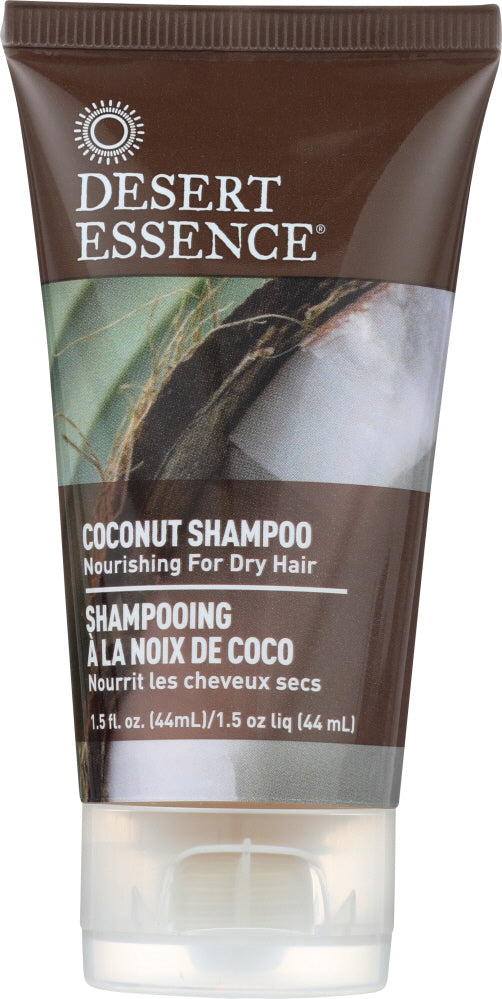 DESERT ESSENCE: Shampoo Coconut Travel Size, 1.5 fl oz