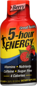 5 HOUR ENERGY: Energy Shot Berry Flavor, 2 oz