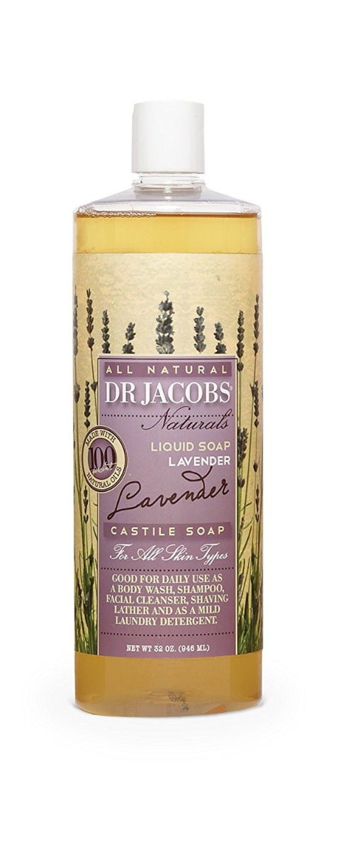 DR JACOBS: Lavender Liquid Soap, 32 oz