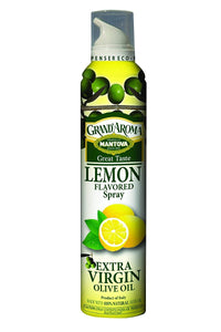 MANTOVA: Extra Virgin Olive Oil Spray Lemon Flavored, 8 oz