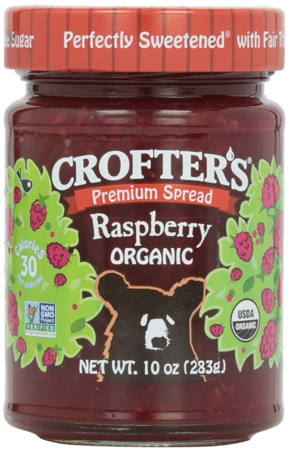 CROFTERS: Conserve Seedless Raspberry Organic, 10 oz